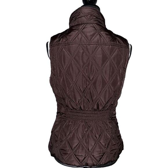 Weatherproof brown quilted vest small - Picture 3 of 8